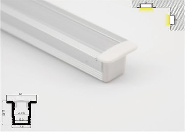 PMMA Bìa hồ sơ LED Nhôm Thông tin cách âm Cách âm cho tủ bếp 7.6X12mm