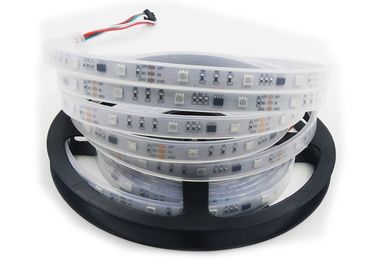 Có thể lập trình đầy đủ màu kỹ thuật số LED Strip Lights 12V 5 Meter / Roll tiết kiệm năng lượng