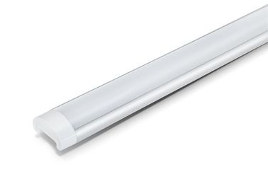 10W - 60W Flat LED Batten Tube Hiệu suất Cao cho Trường học / Trung tâm Mua sắm