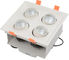 30w 50w White Dimmable LED Grille Vị trí hình vuông ánh sáng với hiệu suất cao