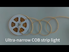 3mm Ultra hẹp dây thừng tủ quần áo TV Backlight LED Strip 400LEDs / M COB Strip