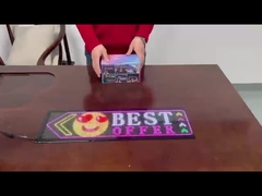 32*128 Xe tải kính chắn gió màn hình mềm hình ảnh động LED với điều khiển từ xa ứng dụng