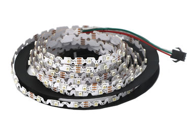 S Shape Chiều rộng dải đèn LED linh hoạt 6 mm SMD 3528 Được tích hợp IC P923F WS2811 RGB