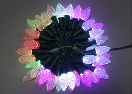 C7 C9 Rgb 12v 27MM 0,3W Lập trình Đèn LED Pixel WS2811