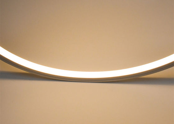 DC24V Đèn LED dải linh hoạt 3000K Đèn ống neon silicon màu trắng ấm áp