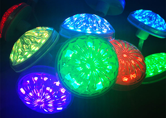60mm Epistar 5050 LED ánh sáng giải trí Cabochon đầy đủ màu RGB