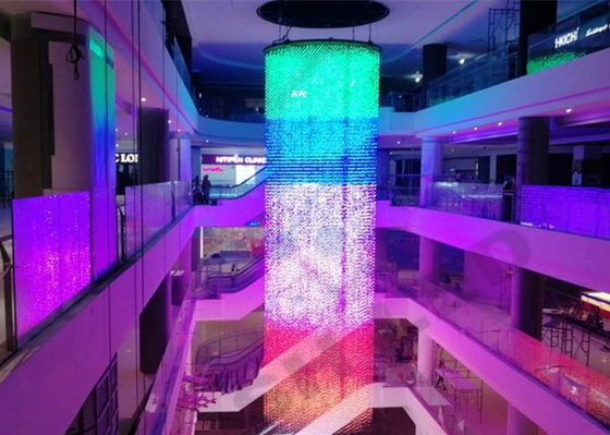 DC12V 3D RGB SPI Led Pixel Balls Dây ánh sáng SMD3535 2 đèn LED