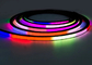 12V 24V linh hoạt RGB LED Neon Light 16x16mm 20x20mm Màu đen Địa chỉ