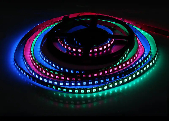 DC12V Digital Dual Signal Line IP20 WS2815 SMD5050 96 LED/m l RGB IC Đường dây LED có thể địa chỉ
