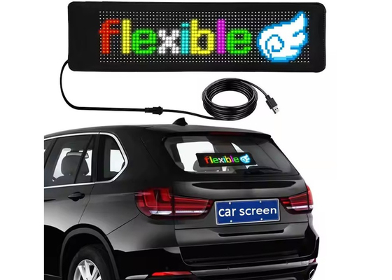 Dấu hiệu xe ô tô LED linh hoạt cho quảng cáo