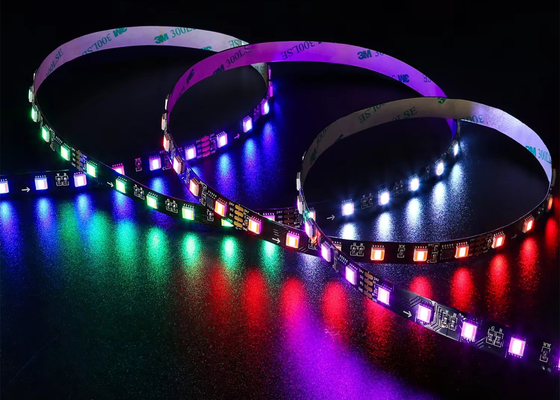 WS2805 Điểm ngắt RGBCW Năm màu băng RGB + Hai màu màu tưởng tượng Điểm ngắt RGBCW 12V24V