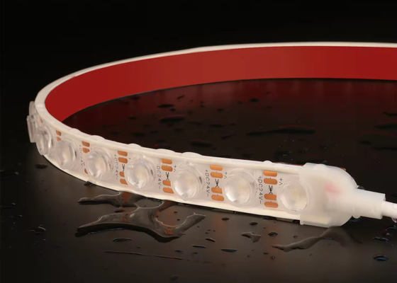 DC 24V 24W 1Led Waterproof Soft Strip White Light LED Lens Wall Washer cho Đèn mặt tiền
