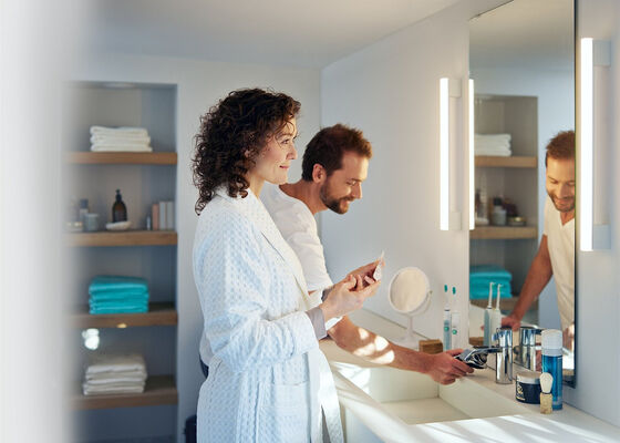 Đèn tuýp LED S14s S14d, Đèn bàn trang điểm LED S14, Đèn tủ tuýp sợi đốt S14, Đèn tuýp tuyến tính, 5W/300MM