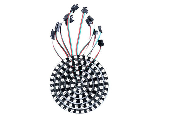 Vòng led tròn đủ màu kỹ thuật số RGB WS2812 SK6812 IC Pixel DC5V