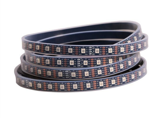 Dải đèn LED RGB SK9822/APA102/APA102c Chống nước Số lượng lớn 60LED/M Dải đèn thông minh có thể điều khiển địa chỉ Đèn dải trang trí cảnh quan DC5V